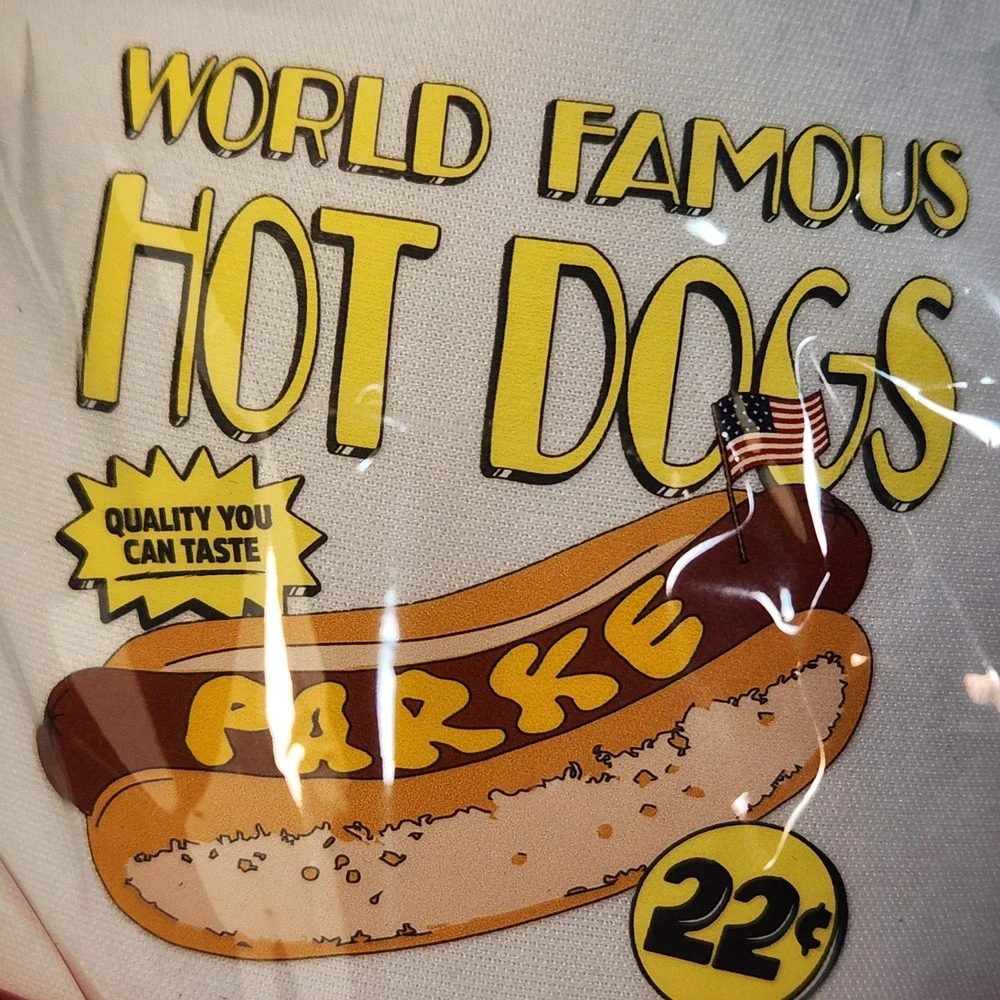Parke World Famous Hot Dogs Trucker Hat Red Official Website Snapback Cap NEW